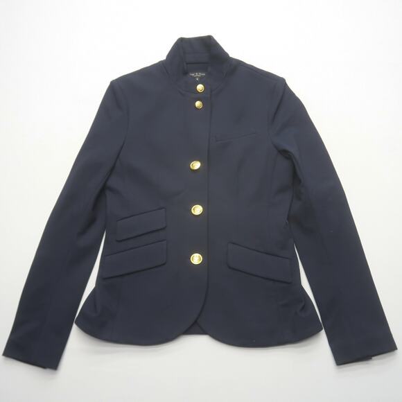 Rag & Bone Slade Ponte Blazer in Salute Size 6 - Picture 2 of 12